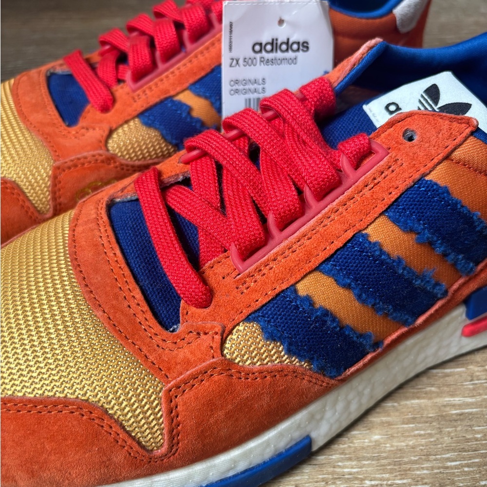 Dragon Ball Z x adidas ZX 500 RM 'Son Goku' - Picture 3 of 7